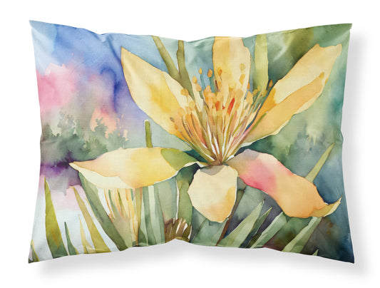 Buy this New Mexico Yucca Flower in Watercolor Standard Pillowcase