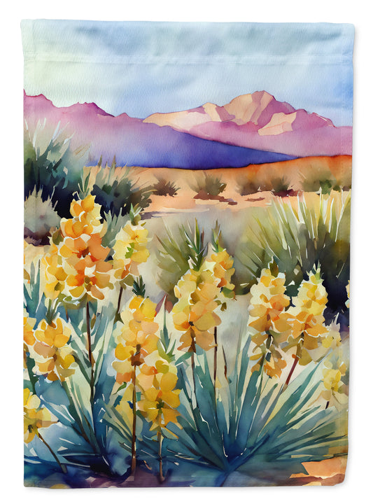 Buy this New Mexico Yucca Flower in Watercolor Garden Flag