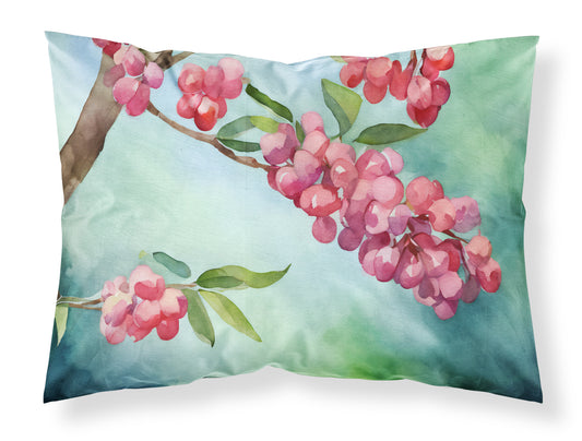 Buy this Pennsylvania Mountain Laurels in Watercolor Standard Pillowcase