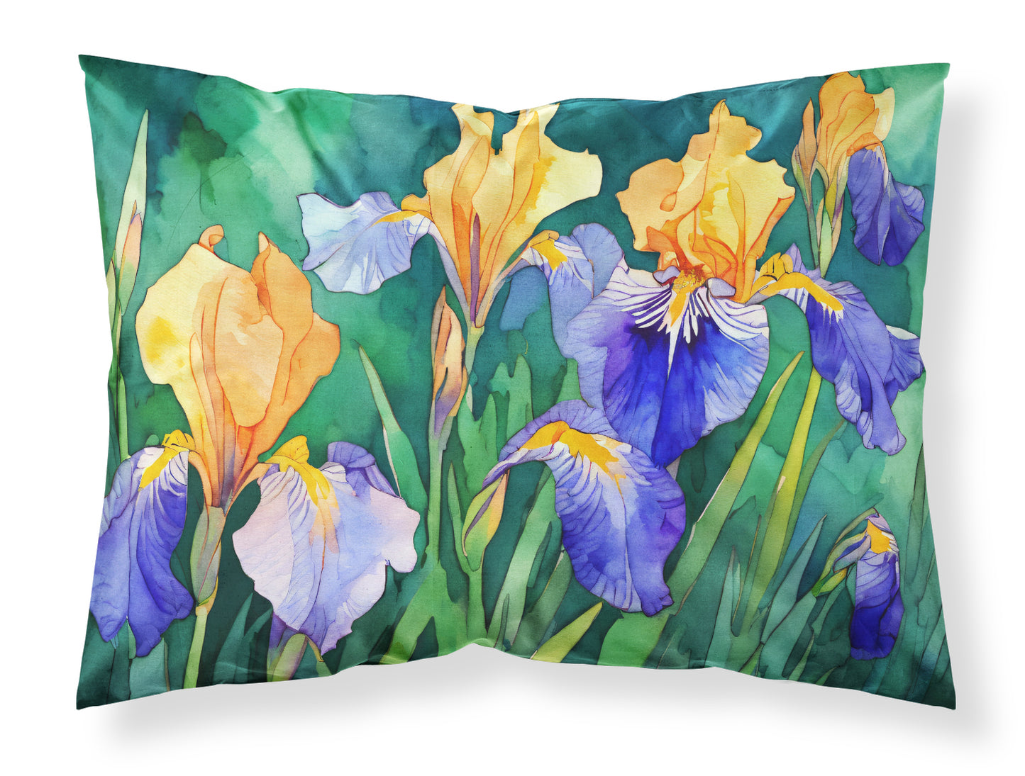 Buy this Tennessee Iris in Watercolor Standard Pillowcase