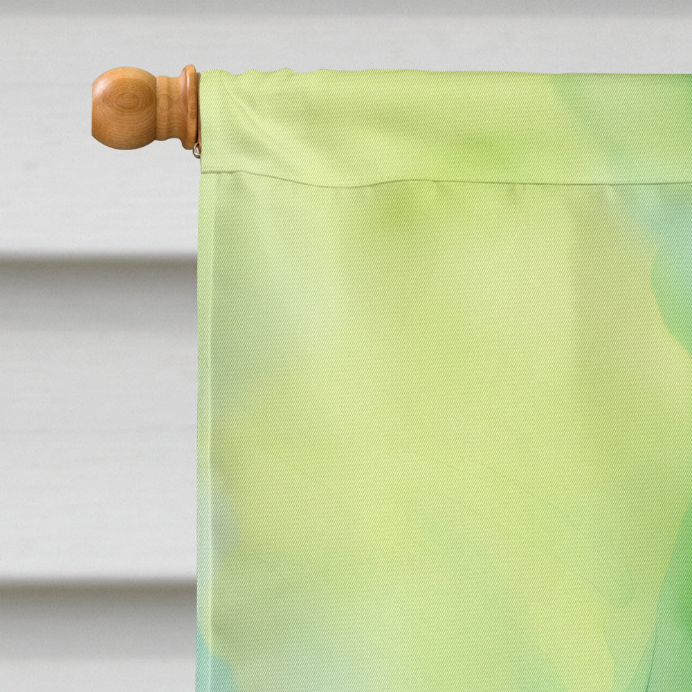 Tennessee Iris in Watercolor House Flag