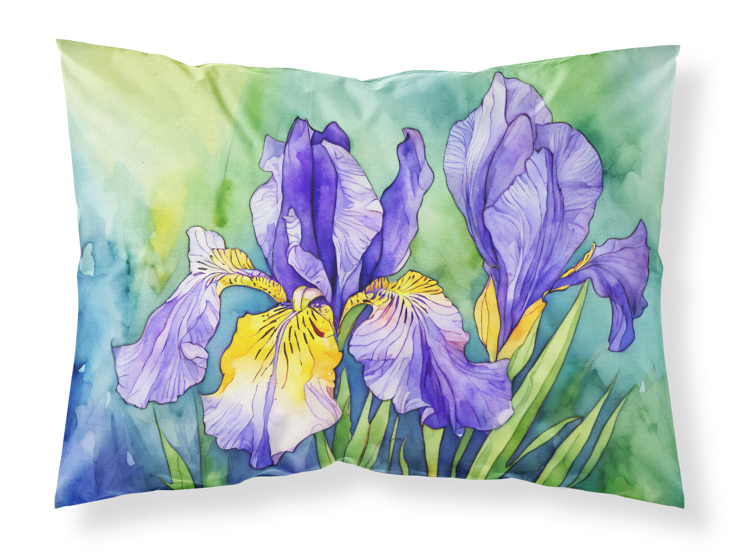 Buy this Tennessee Iris in Watercolor Standard Pillowcase