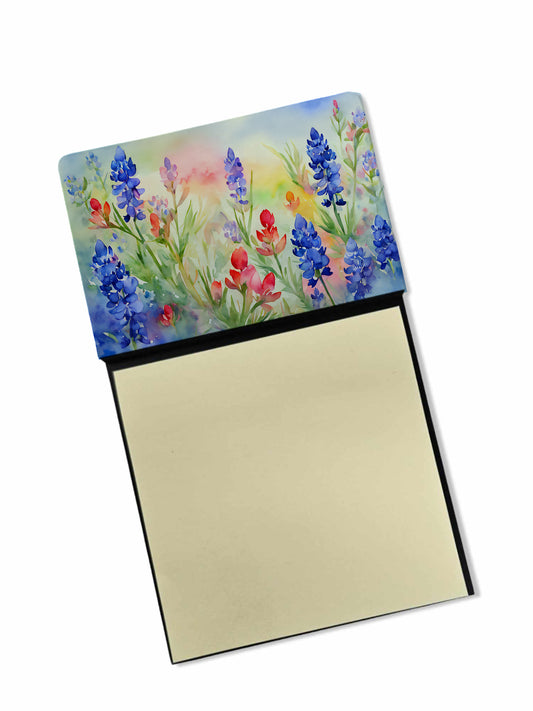 Buy this Texas Bluebonnets in Watercolor Sticky Note Holder