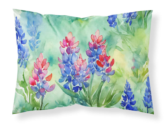 Buy this Texas Bluebonnets in Watercolor Standard Pillowcase