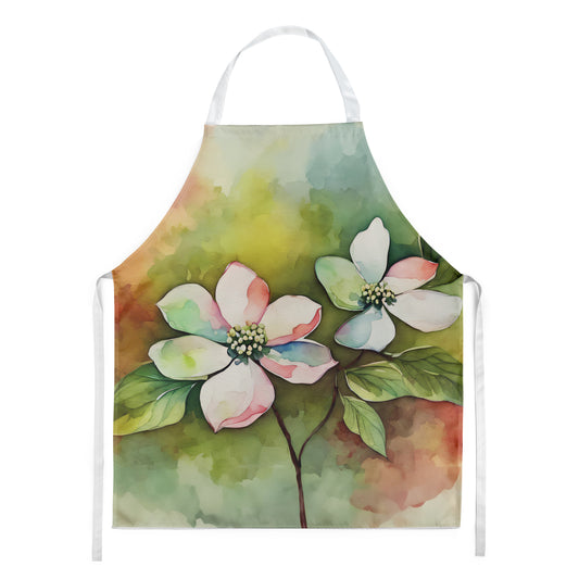 Buy this Virginia American Dogwood in Watercolor Apron