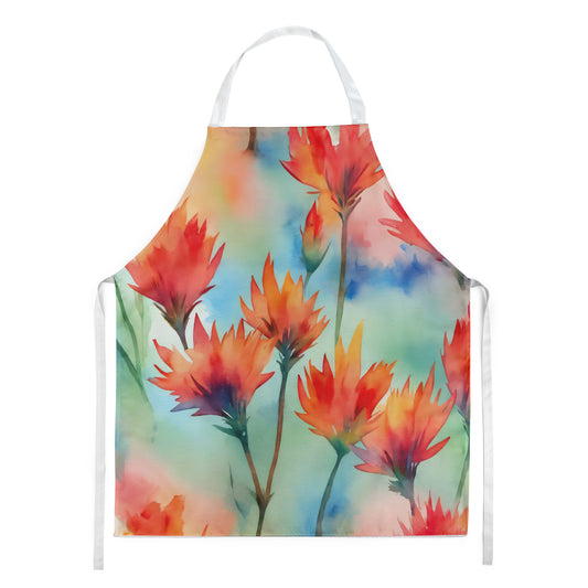 Buy this Wyoming Indian Paintbrush in Watercolor Apron