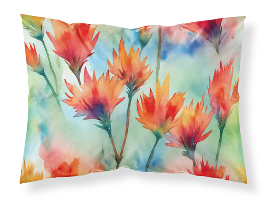 Buy this Wyoming Indian Paintbrush in Watercolor Standard Pillowcase