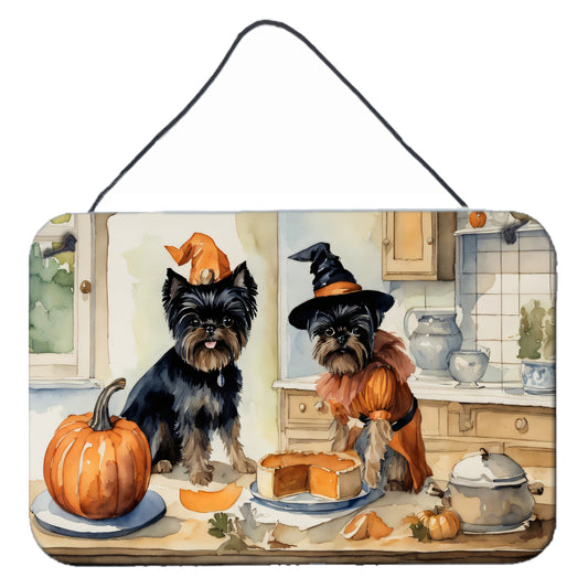 Buy this Affenpinscher Fall Kitchen Pumpkins Wall or Door Hanging Prints