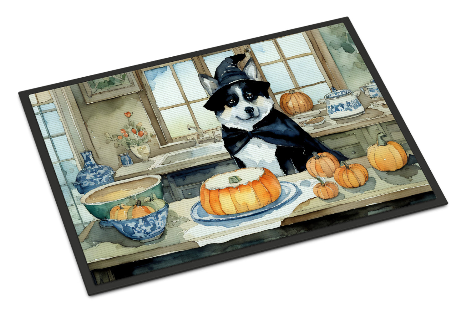 Buy this Akita Fall Kitchen Pumpkins Doormat