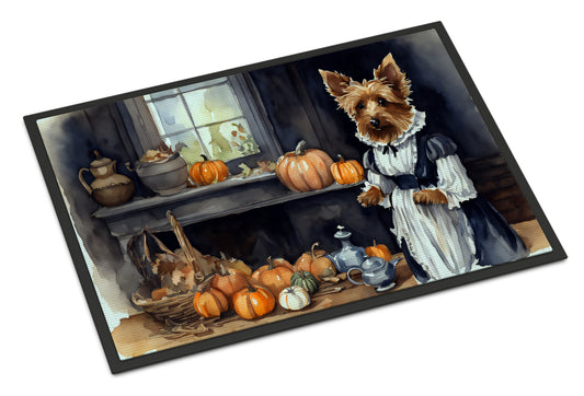 Buy this Australian Terrier Fall Kitchen Pumpkins Doormat