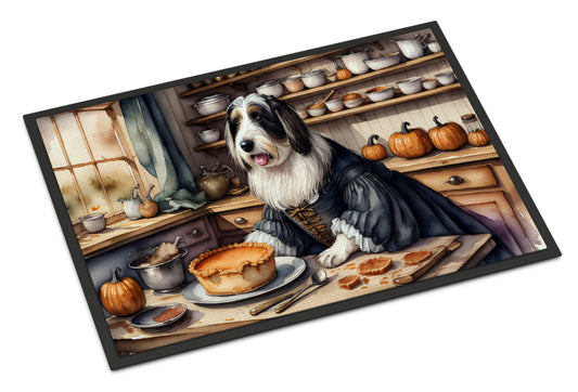 Buy this Bearded Collie Fall Kitchen Pumpkins Doormat