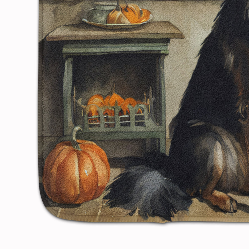 Belgian Tervuren Fall Kitchen Pumpkins Memory Foam Kitchen Mat