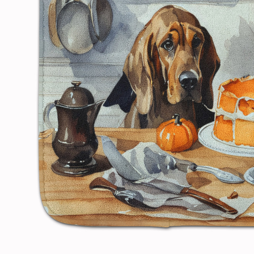 Bloodhound Fall Kitchen Pumpkins Memory Foam Kitchen Mat