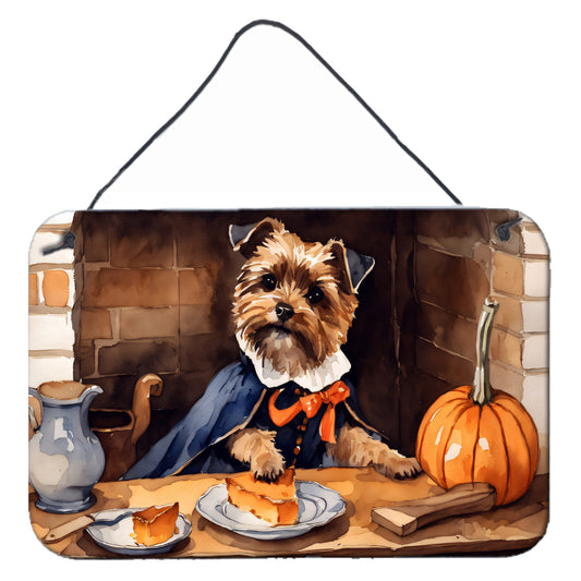 Buy this Border Terrier Fall Kitchen Pumpkins Wall or Door Hanging Prints