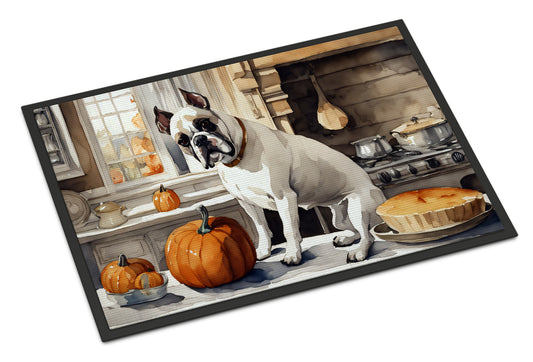 Buy this Boxer Fall Kitchen Pumpkins Doormat