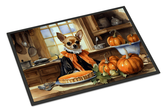 Buy this Chihuahua Fall Kitchen Pumpkins Doormat