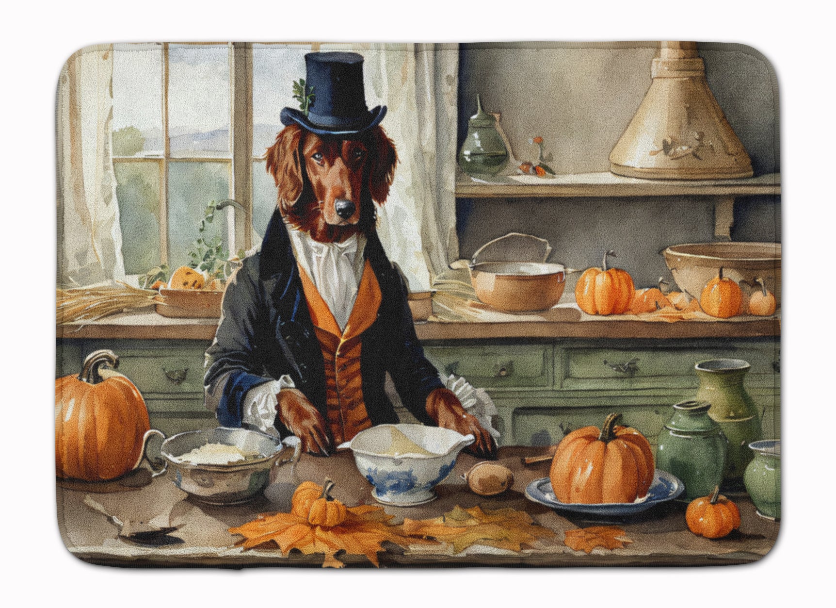 Buy this Irish Setter Fall Kitchen Pumpkins Memory Foam Kitchen Mat