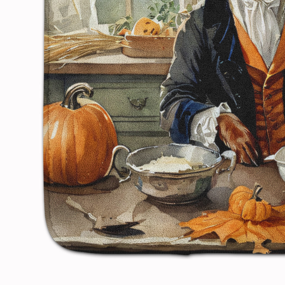 Irish Setter Fall Kitchen Pumpkins Memory Foam Kitchen Mat