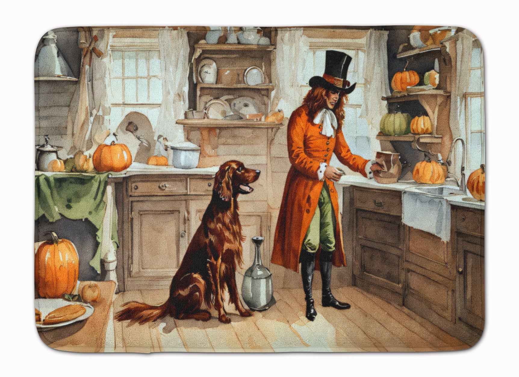 Buy this Irish Setter Fall Kitchen Pumpkins Memory Foam Kitchen Mat