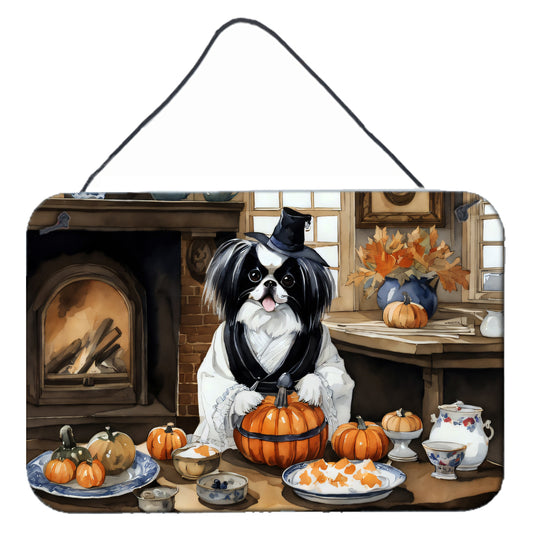 Buy this Japanese Chin Fall Kitchen Pumpkins Wall or Door Hanging Prints