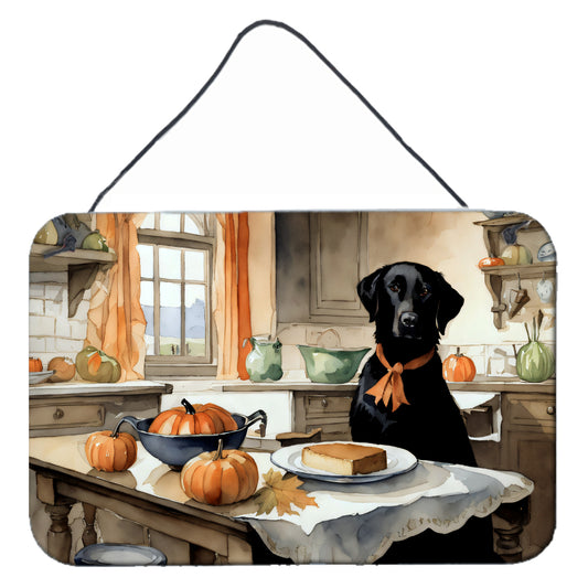 Buy this Black Lab Fall Kitchen Pumpkins Wall or Door Hanging Prints