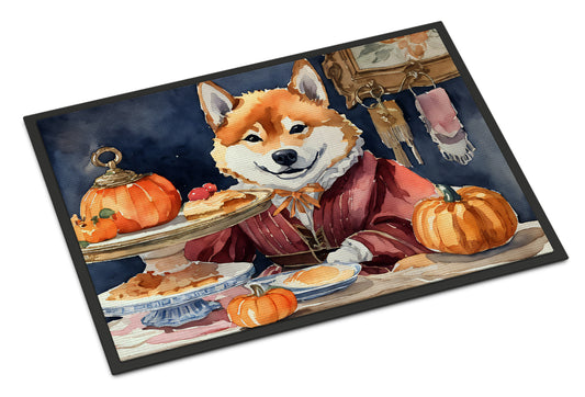 Buy this Shiba Inu Fall Kitchen Pumpkins Doormat