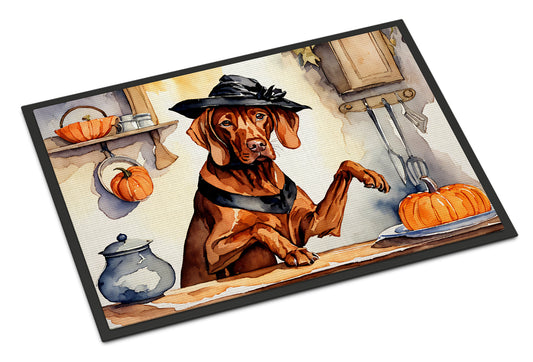 Buy this Vizsla Fall Kitchen Pumpkins Doormat