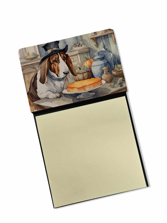 Buy this Basset Hound Fall Kitchen Pumpkins Sticky Note Holder