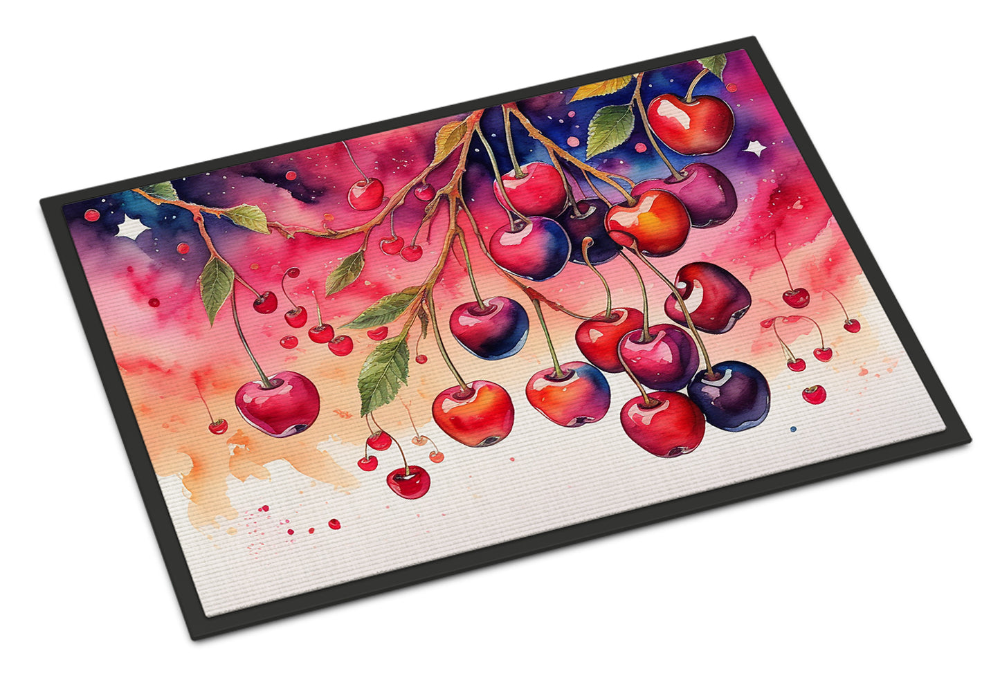 Buy this Colorful Cherries Doormat