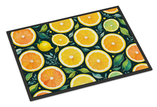 Buy this Colorful Lemons Doormat