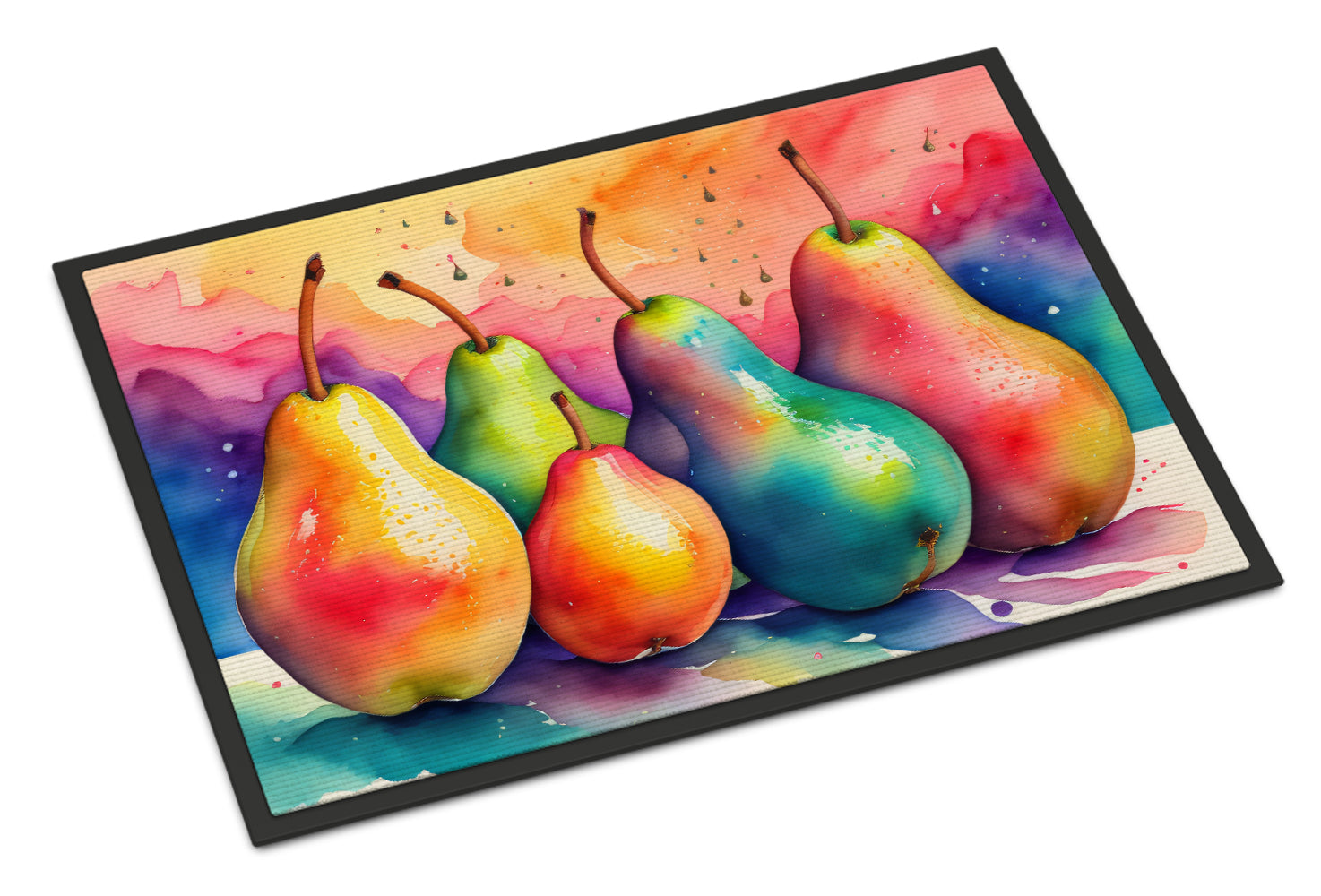 Buy this Colorful Pears Doormat