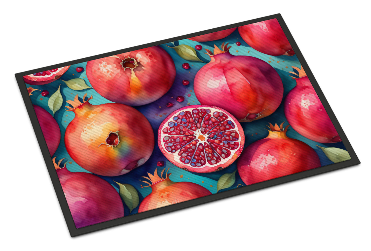 Buy this Colorful Pomegranates Doormat