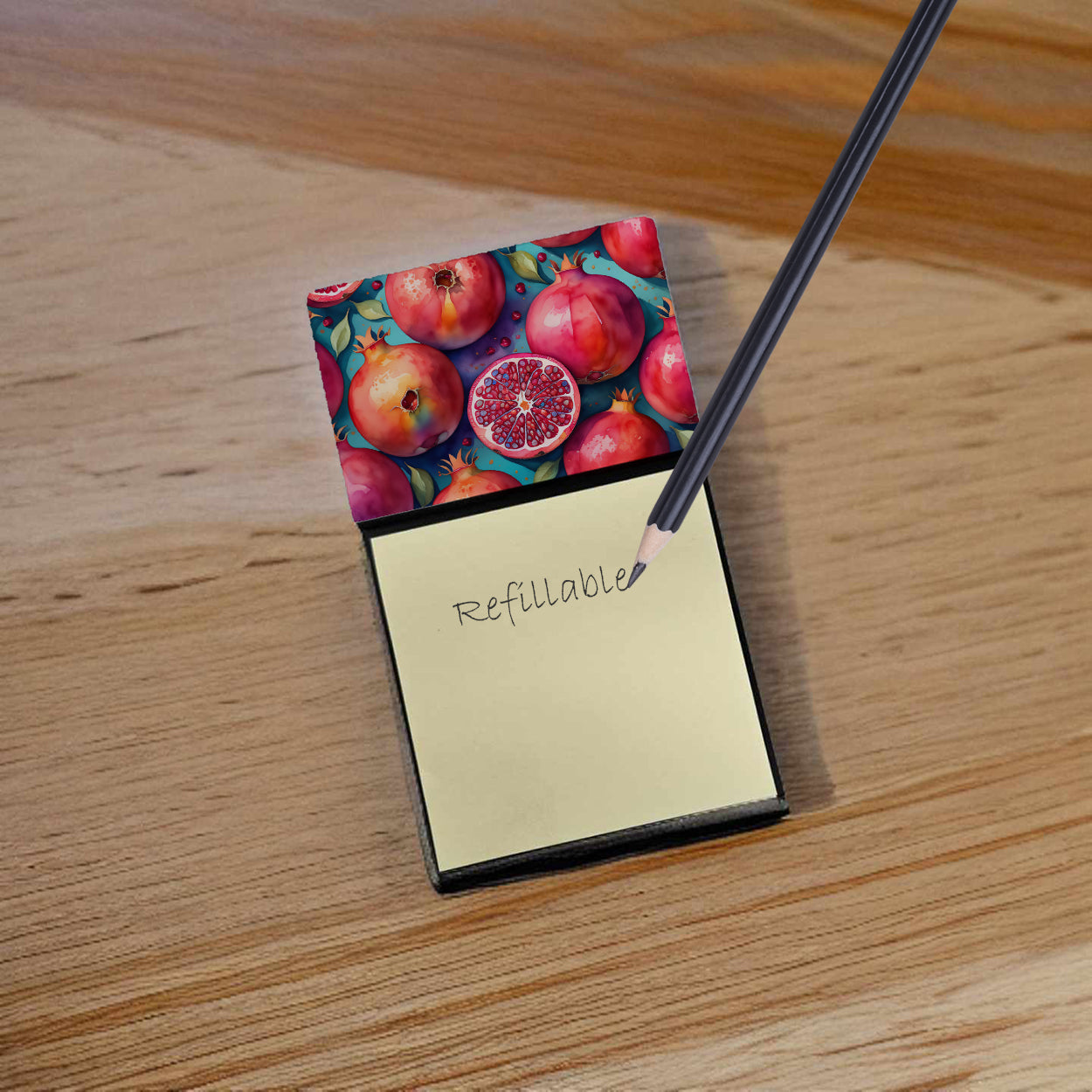 Colorful Pomegranates Sticky Note Holder