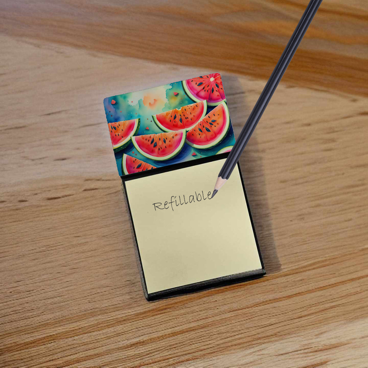 Colorful Watermelons Sticky Note Holder