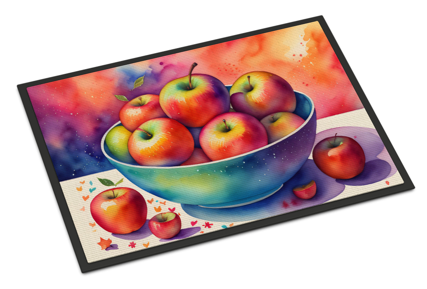 Buy this Colorful Apples Doormat