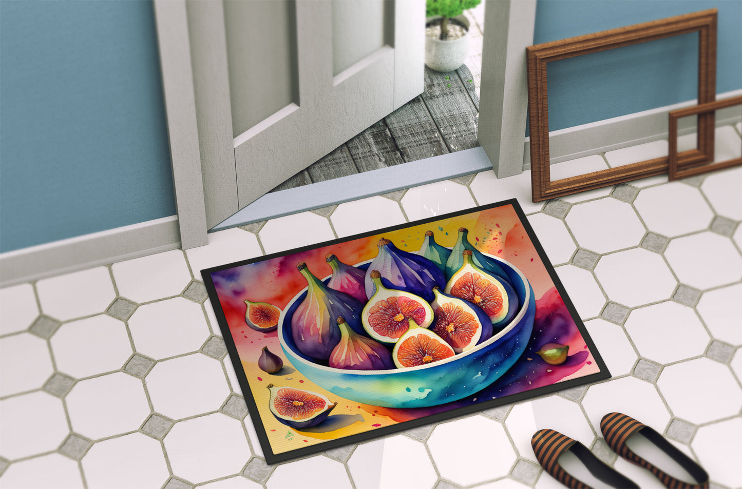 Colorful Figs Doormat