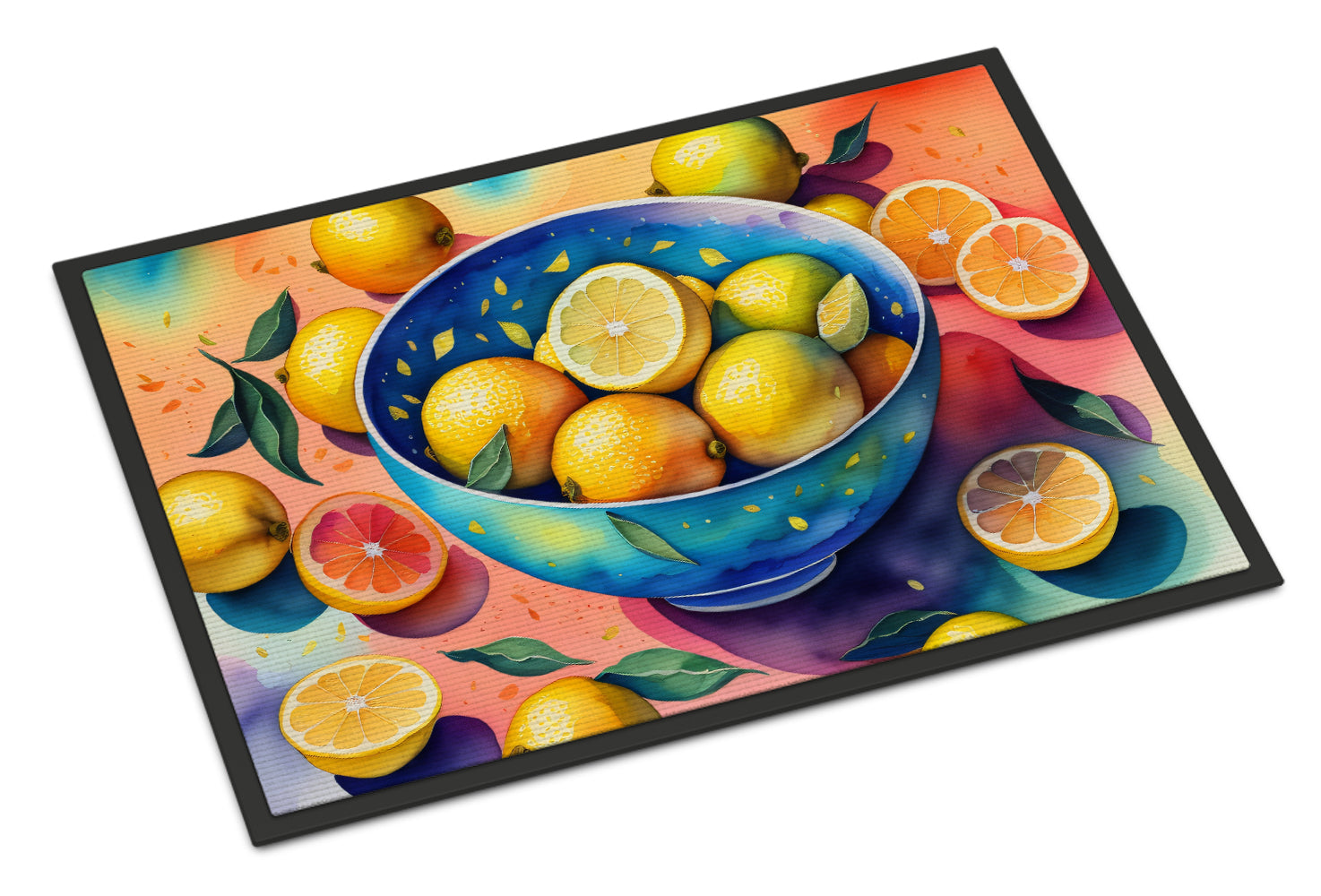 Buy this Colorful Lemons Doormat