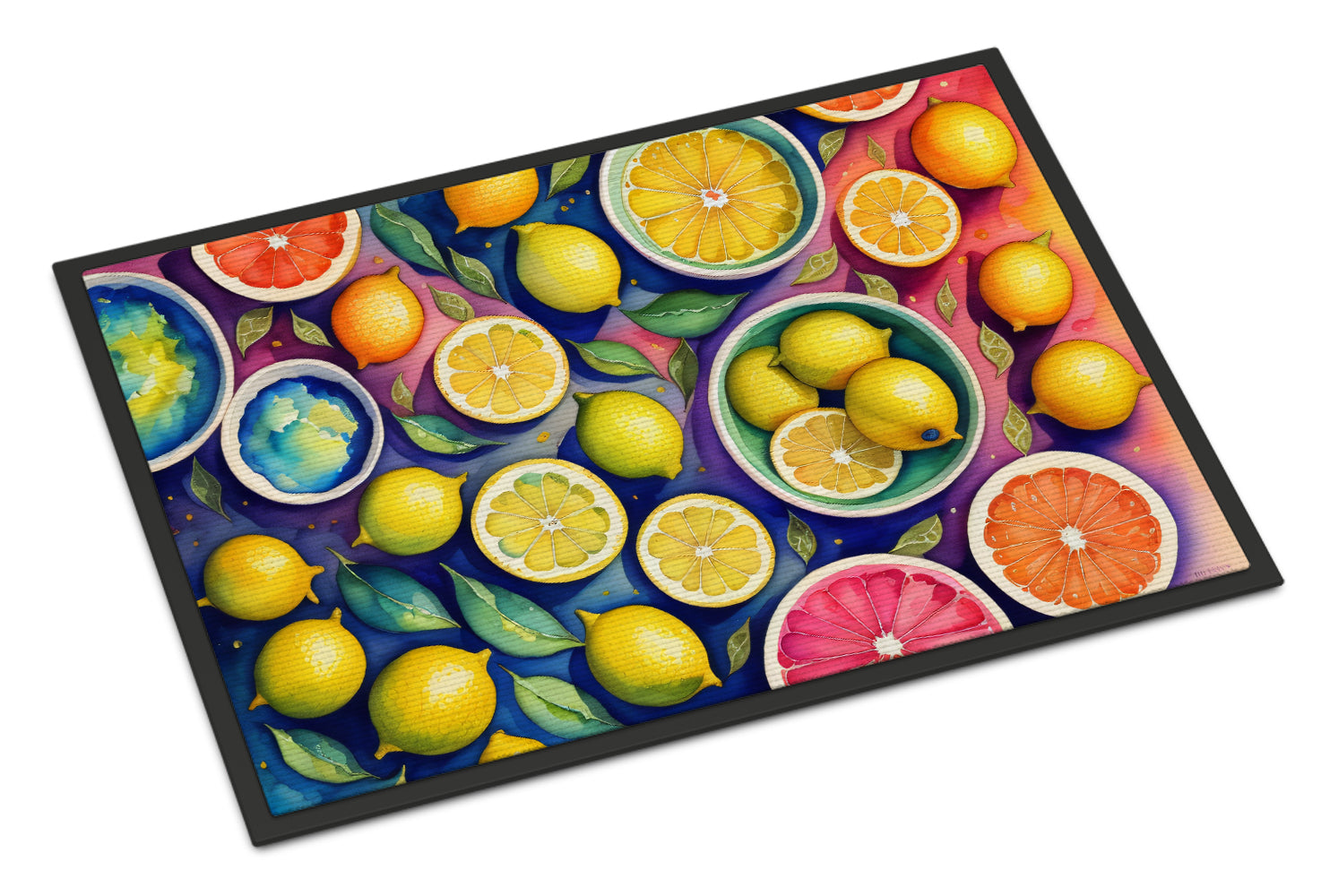 Buy this Colorful Lemons Doormat