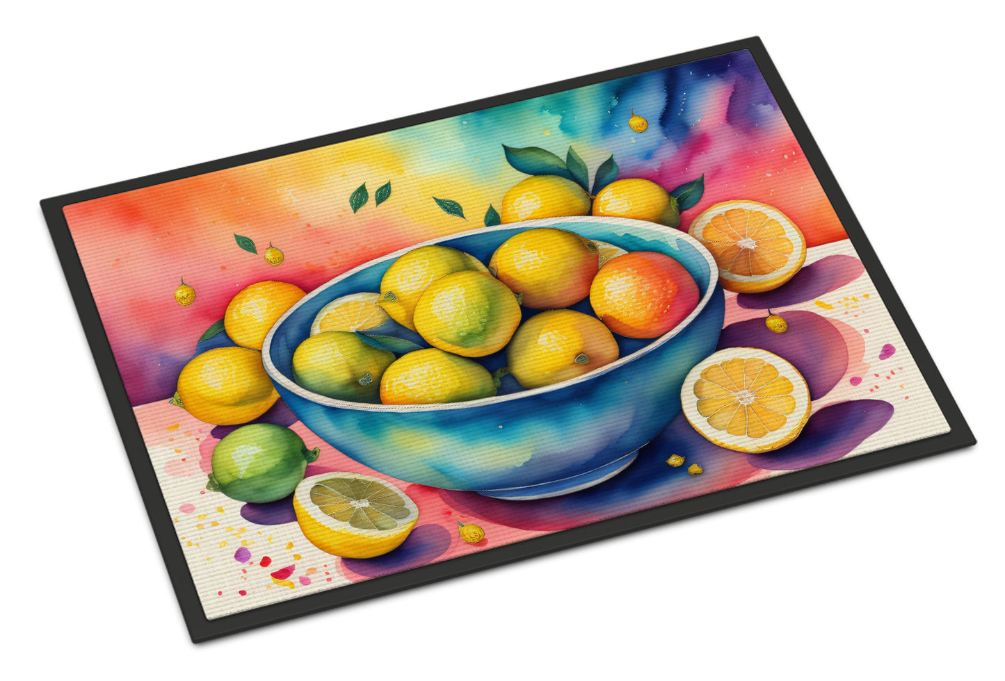 Buy this Colorful Lemons Doormat