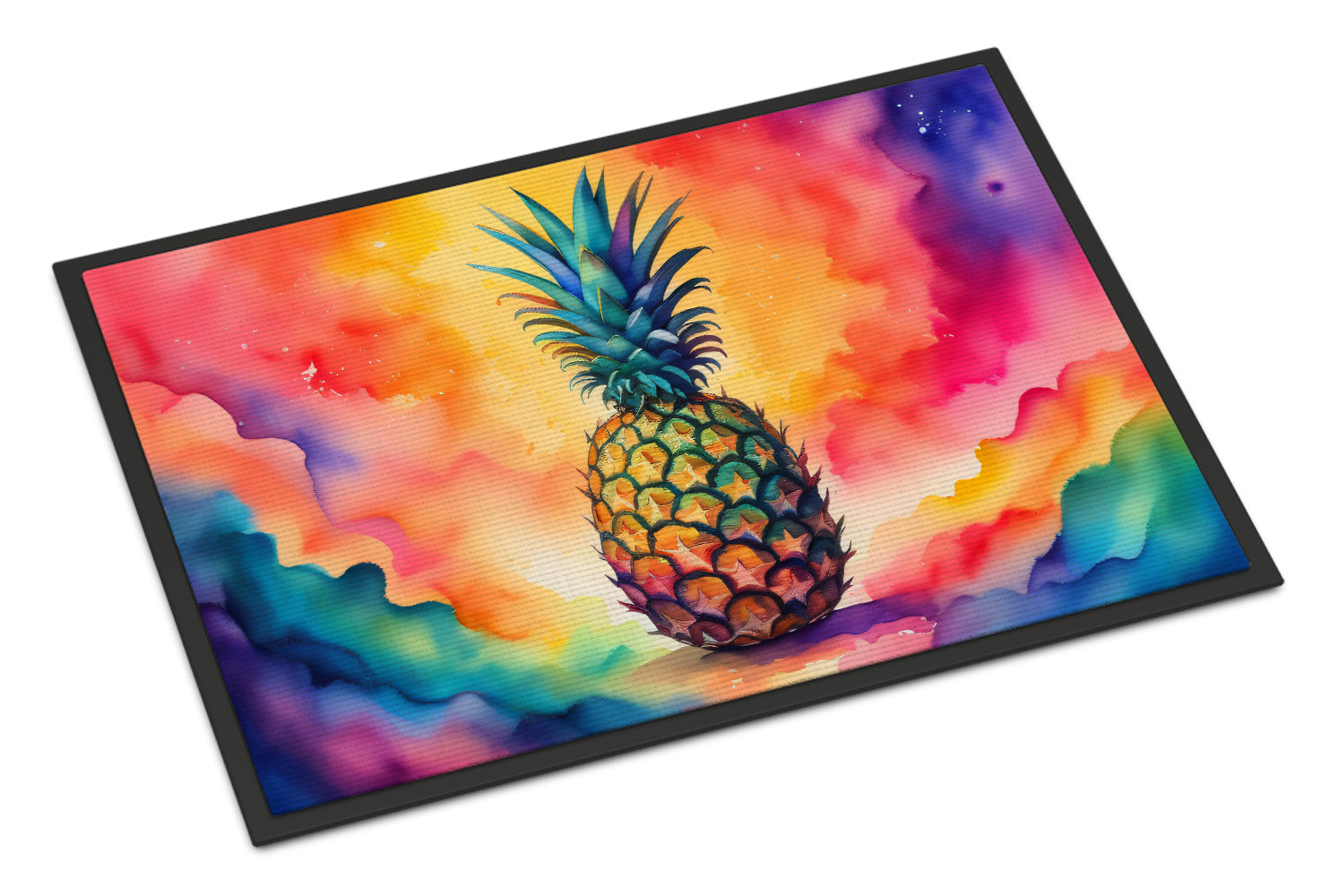 Buy this Colorful Pineapple Doormat