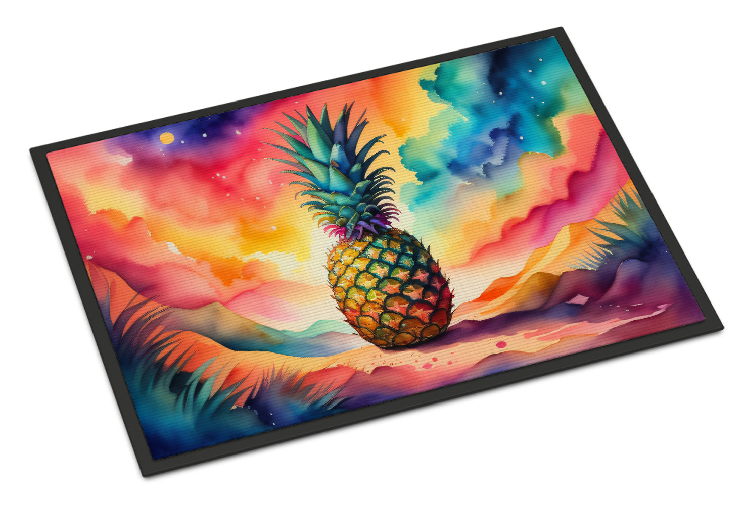 Buy this Colorful Pineapple Doormat