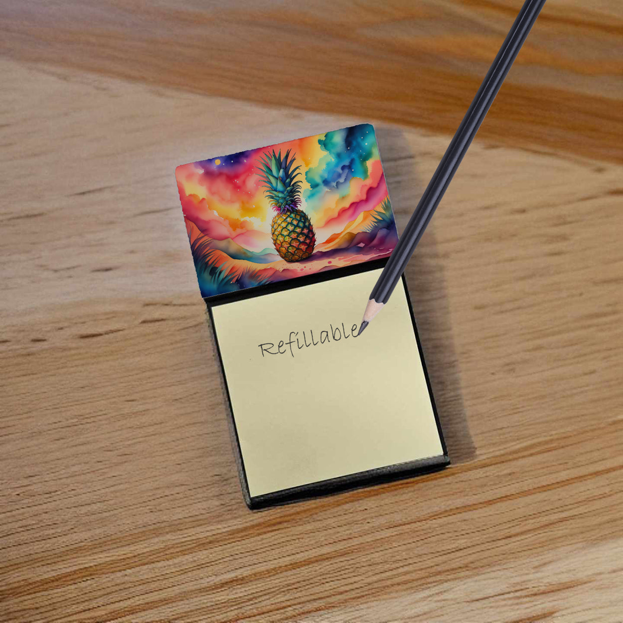 Colorful Pineapple Sticky Note Holder