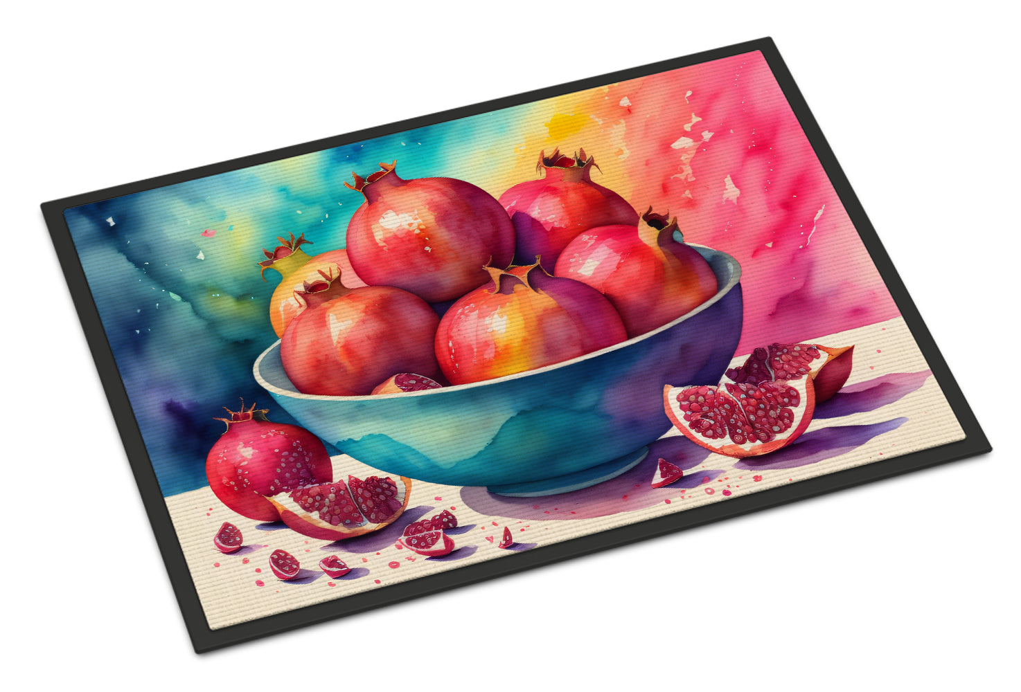 Buy this Colorful Pomegranates Doormat