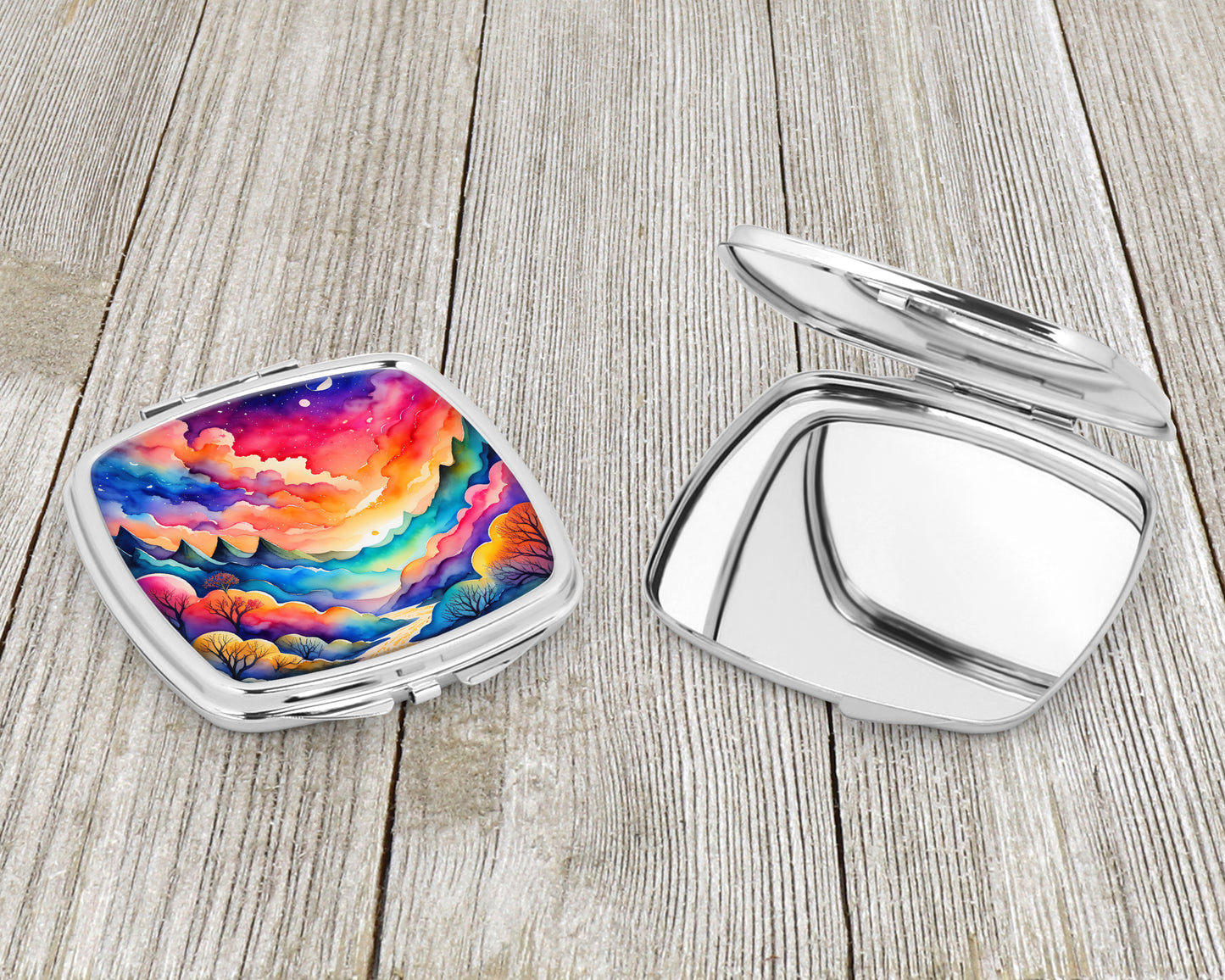 Colorful Amaranths Compact Mirror