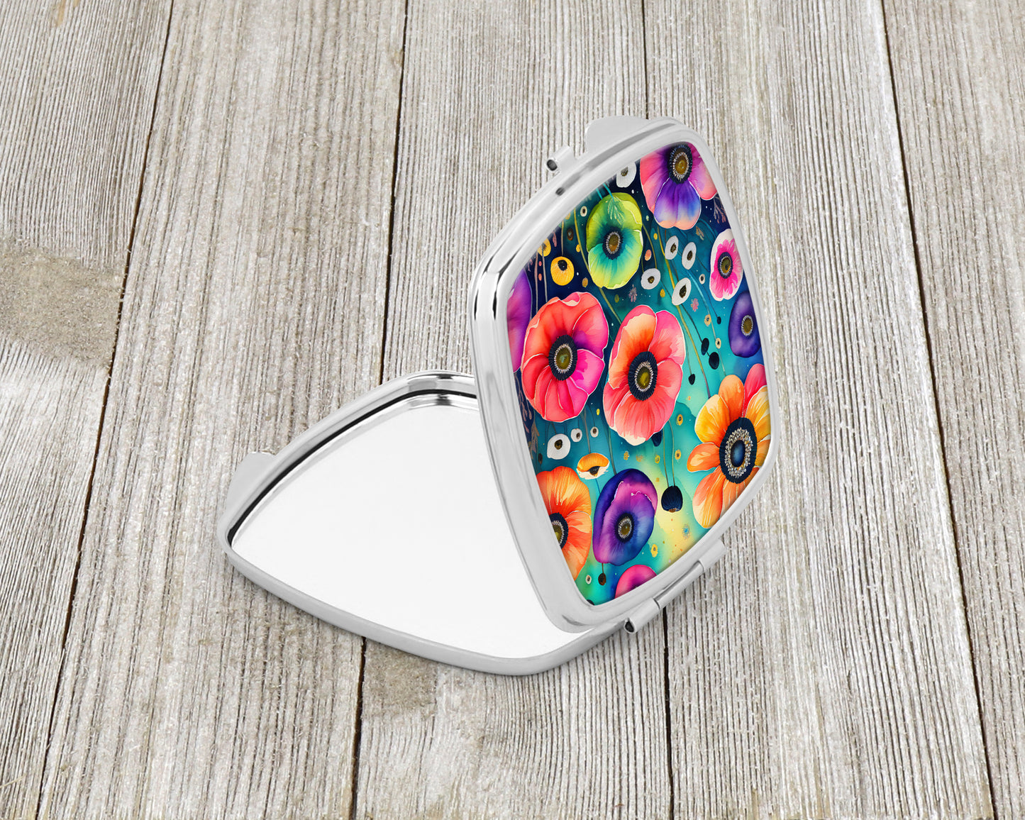 Colorful Anemones Compact Mirror