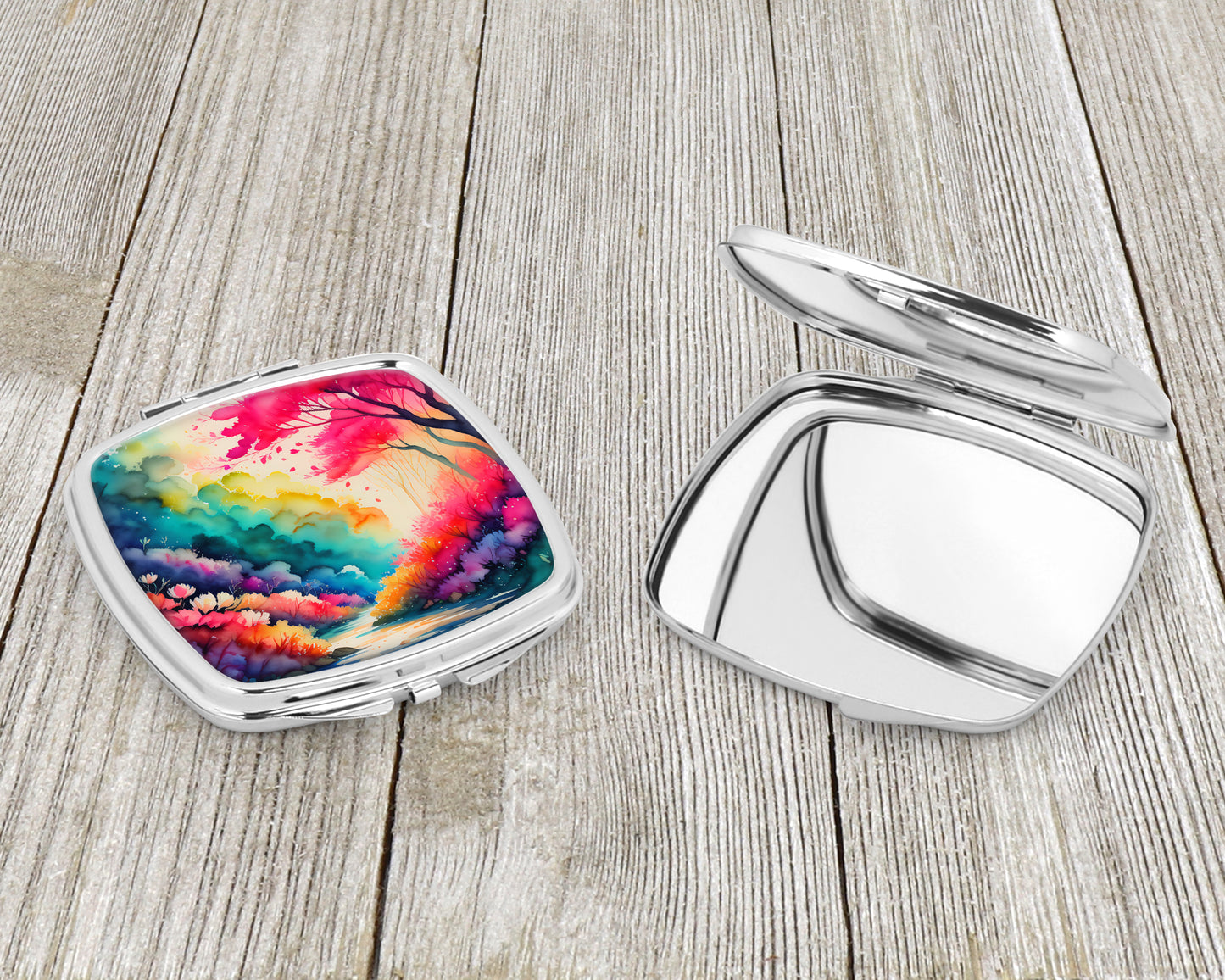 Colorful Azaleas Compact Mirror
