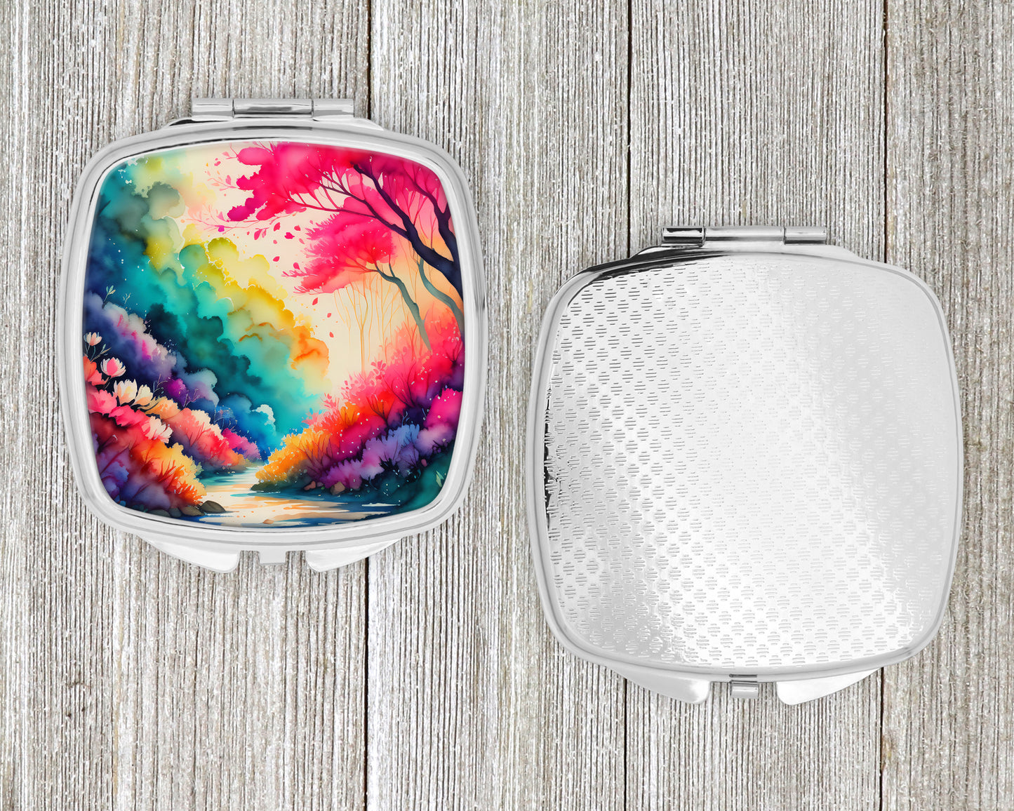 Colorful Azaleas Compact Mirror
