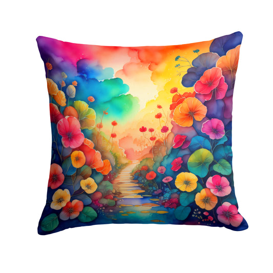 Buy this Colorful Begonias Throw Pillow