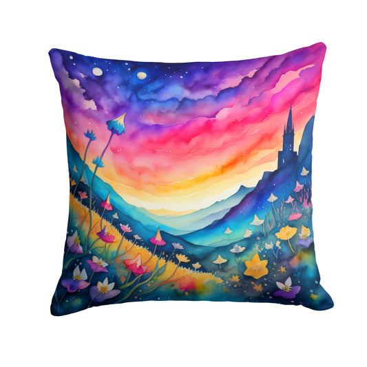 Buy this Colorful Campanula Throw Pillow