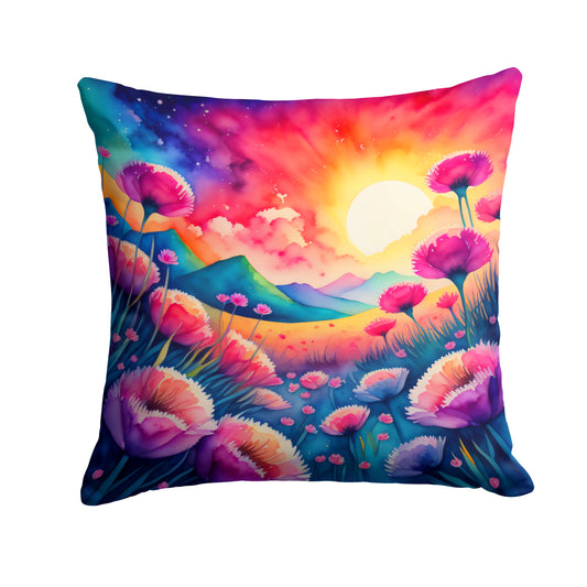 Buy this Colorful Dianthus Throw Pillow